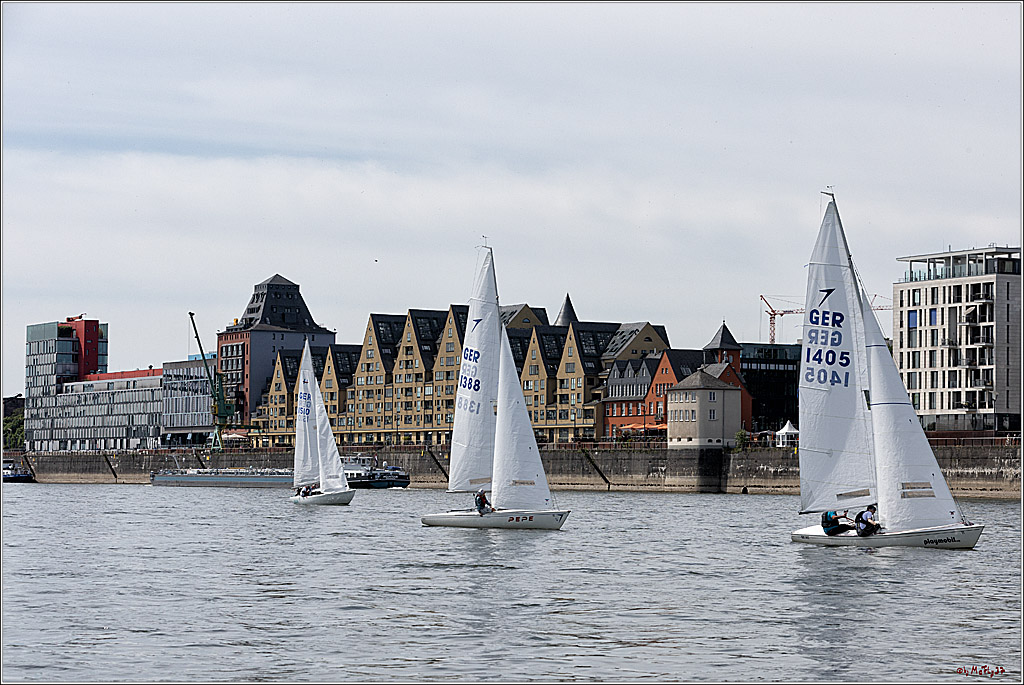 100 Jahre Rheinwoche 2022 - 1. Wettfahrt Porz - Hitdorf, 03.06.2022,